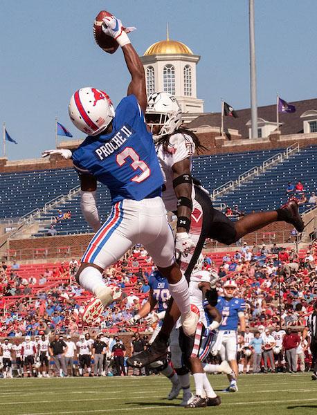 Wide receiver James Proche set six SMU career records during his time on The Hilltop.