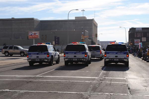 Dallas Police Department (DPD) squad cars
