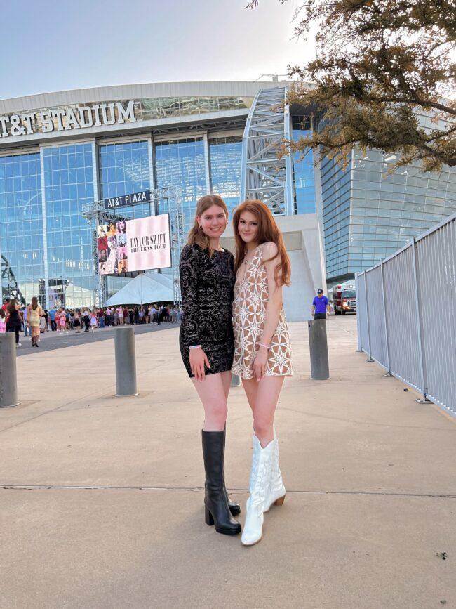 Isabella Walker and Victoria Walker at Night 1
"The Taylor Swift Eras Tour was definitely the concert of the year and an amazing experience with my friends that I will never forget. The music, set and dress changes, and overall atmosphere was incredible!"
-Isabella Walker