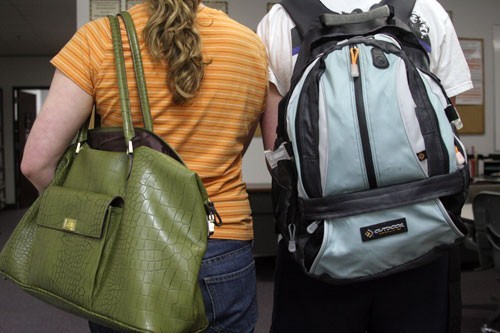  Totes provide fashion options, back pain for female students