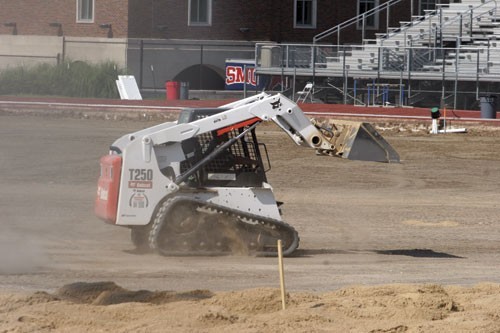  New playing surface for Westcott Field