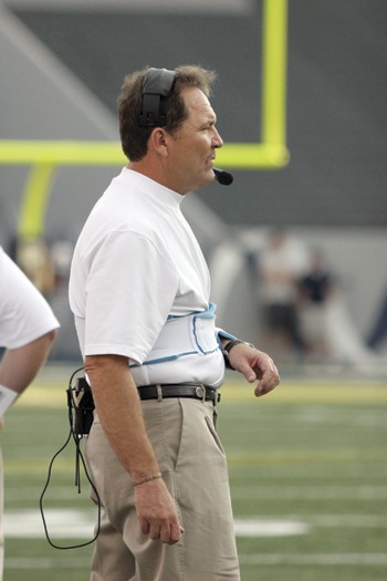 Phil Bennett, pictured in the second half of the 2006 Rice game, is gearing up for summer practice.