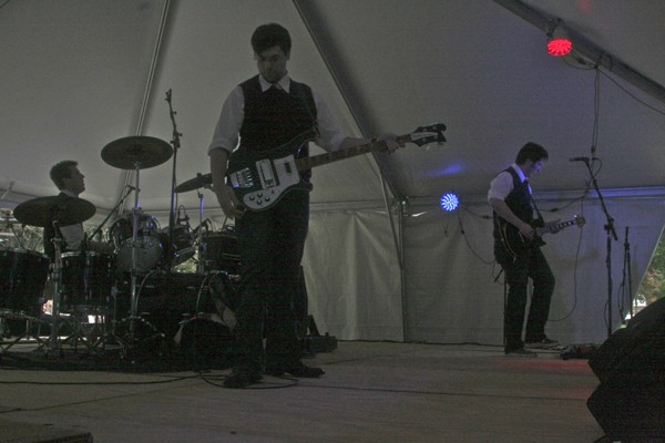 Students perform Saturday at the Battle of the Bands.