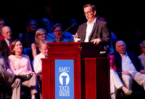 Kenneth Cole speaks at SMU as part of the Tate Lecture Series