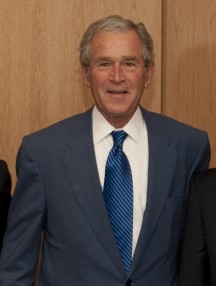 George W. Bush at the April 19 Conference on Cyber Dissidents conference at SMU.