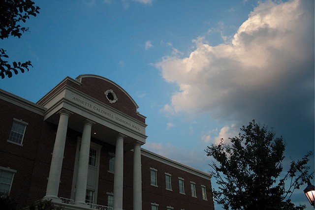 The dedication of the Annette Caldwell Simmons Education and Human Development Building will take place on Friday.