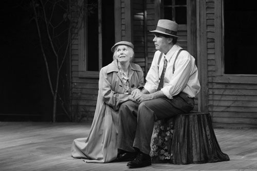 Elly Lindsay and Tom Lenaghen star in “A Trip to Bountiful,” Contemporary Theatre of Dallas’ entry in the Horton Foote Festival, on stage through May 1.