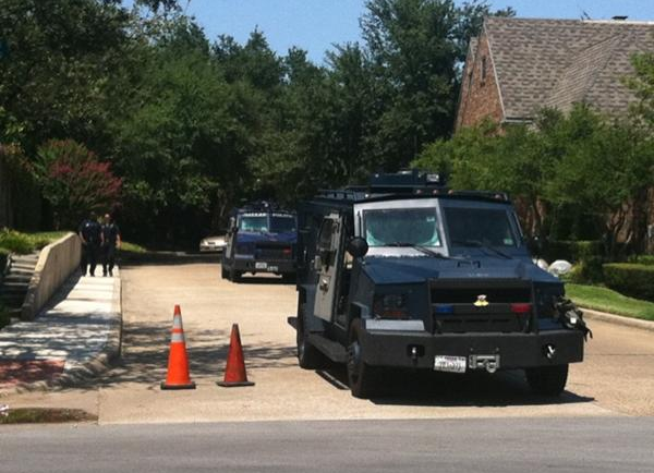 The SWAT team responded to a residential call Friday afternoon.