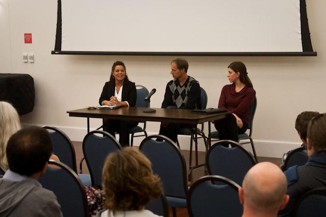 The “Call and Response” documentary screening was followed by a panel Tuesday night in Prothro Hall.