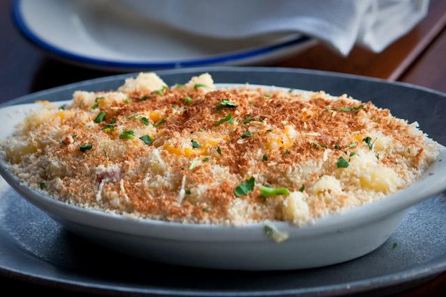 The Porch is a local favorite for comfort foods like macaroni and cheese.