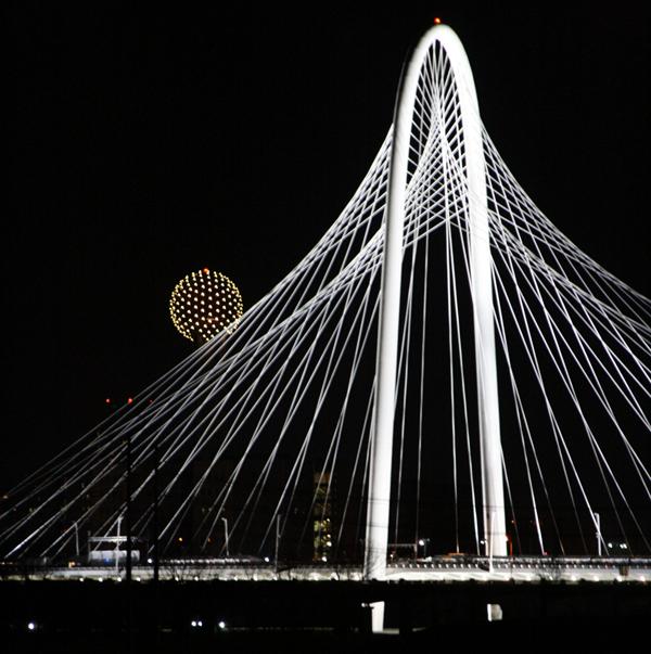 The Margaret Hunt Hill bridge weekend festival celebrated its new architectural addition to the Dallas skyline. 