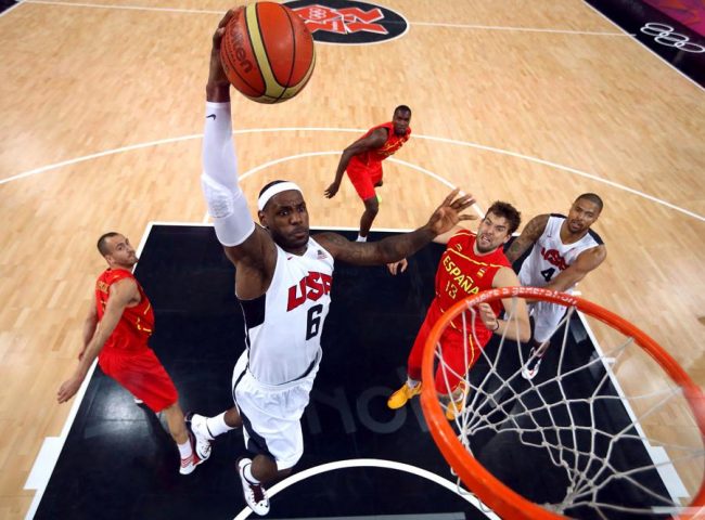 LeBron+James+won+an+Olympic+gold+medal+with+Team+USA+in+London.