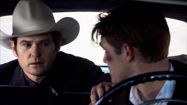 Henry Thomas as Hank Williams in ‘The Last Ride.’ 