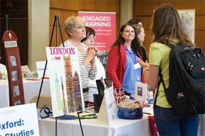 SMU held a study abroad fair on Wednesday.
