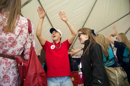 Boulevarding is an SMU tradition started by President Turner. 