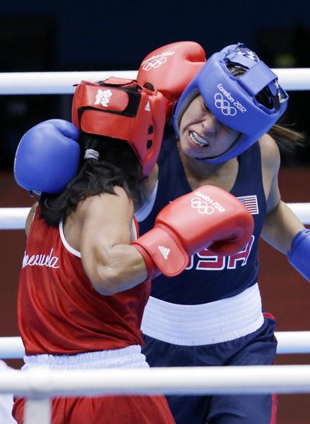 Marlen Esparza won a bronze medal in the London 2012 Olympics.