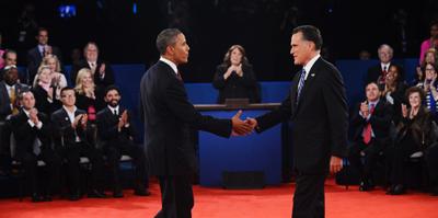 President Obama and Gov. Romney debated at Hofstra University on Tuesday night. 
