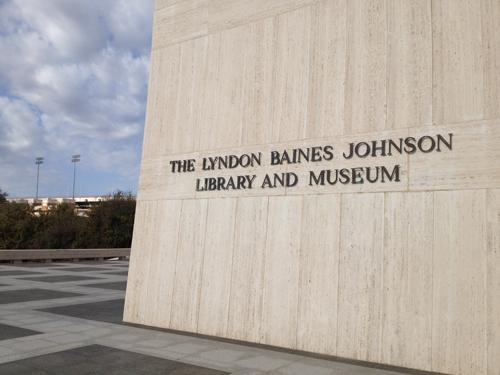 The Lyndon Baines Johnson Library is located on UT Austin’s campus.