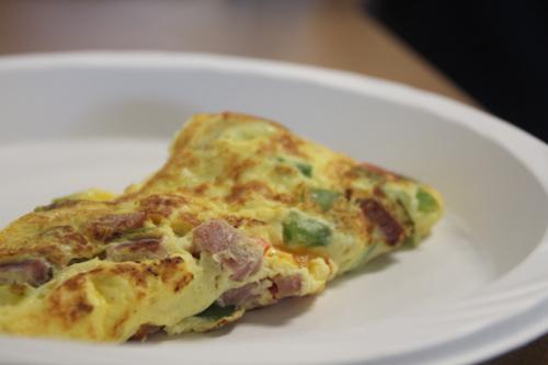 The omelet bar in RFoC in Umphrey Lee is a student favorite.