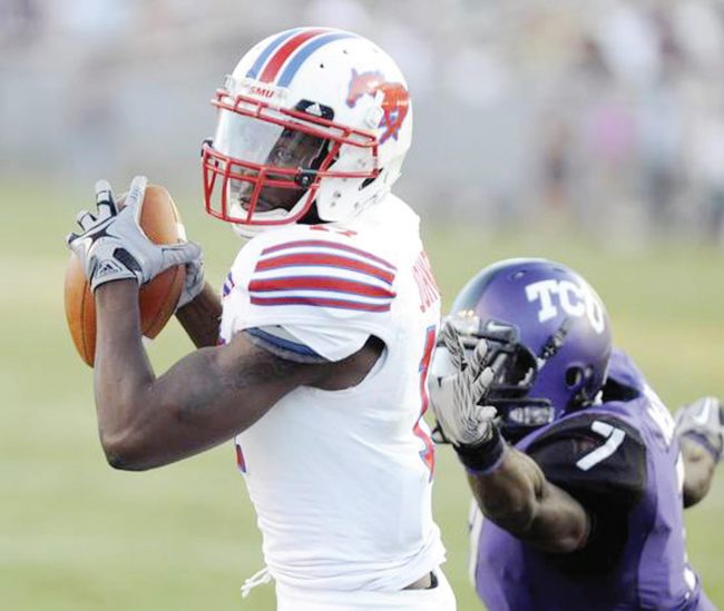Receiver Jeremy Johnson was named All-Conference USA honorable mention for his 2012 season as a junior.