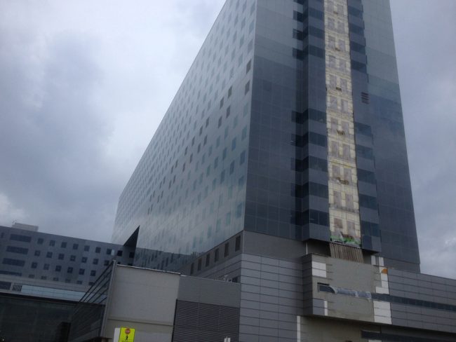 The outside view of the new Parkland Hospital is set to open in 2015