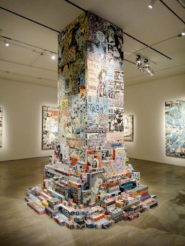 The centerpiece of the FAILE exhibit is an impressive 14 feet tall. (Courtesy of C-monster.net)