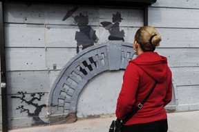 Banksy succeeds in NYC graffiti art