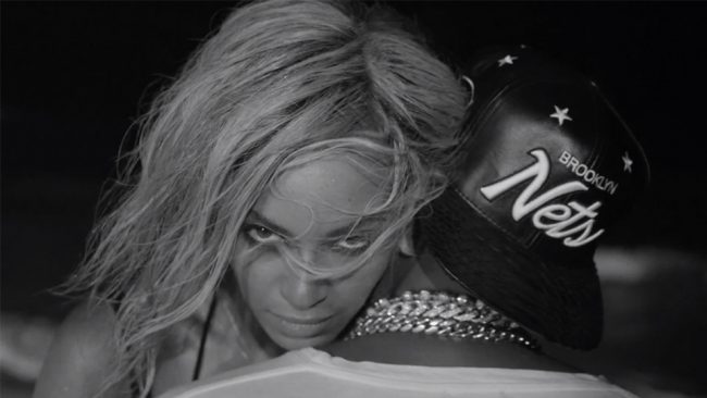 A still from recording artist Beyonce’s music video “Drunk in Love.” (Courtesy of atlantablackstar.com)