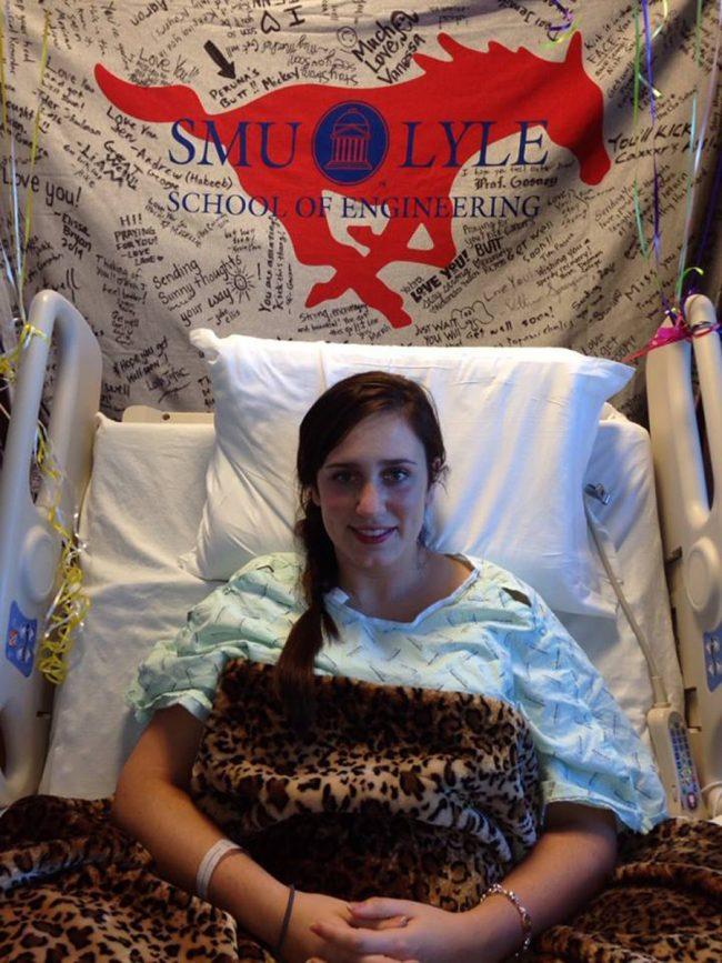 SMU alumna Jennifer Fugate was diagnosed with a rare form of cancer. (Courtesy of Jennifer Fugate)