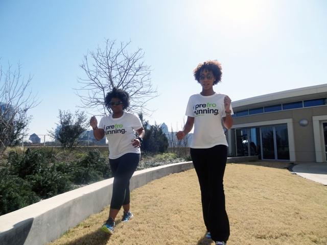 Whitney Patterson and Alexandria Williams wanted to give advice to women, especially African American women, about nutrition, fitness and hair care. (Courtesy of sportyafros.com)