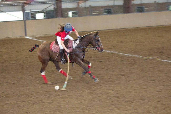 SMU senior Chloe Carabasi was the high scorer on the womens polo team at finals.