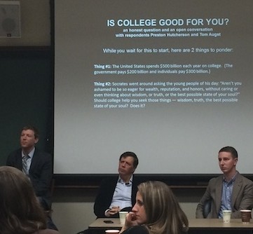 Is College Good for You debate