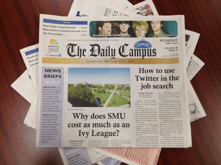 Less is more: ‘The Daily Campus’ reduces print schedule to create better content