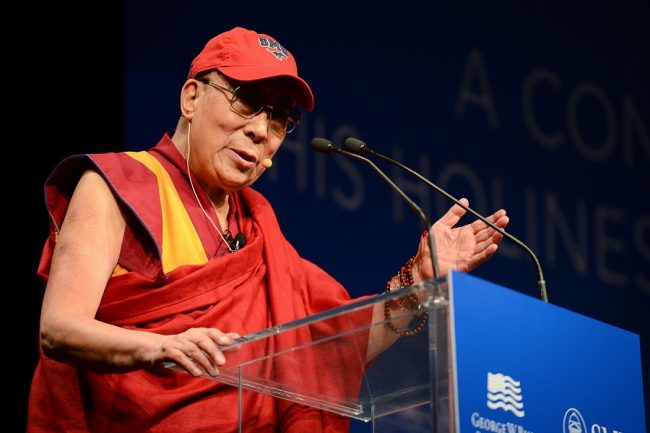 14th Dalai Lama visits SMU, bestows wisdom on crowd