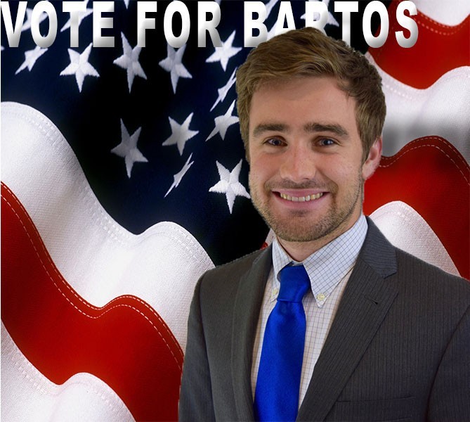 Satire: Bartos for Student Senate President