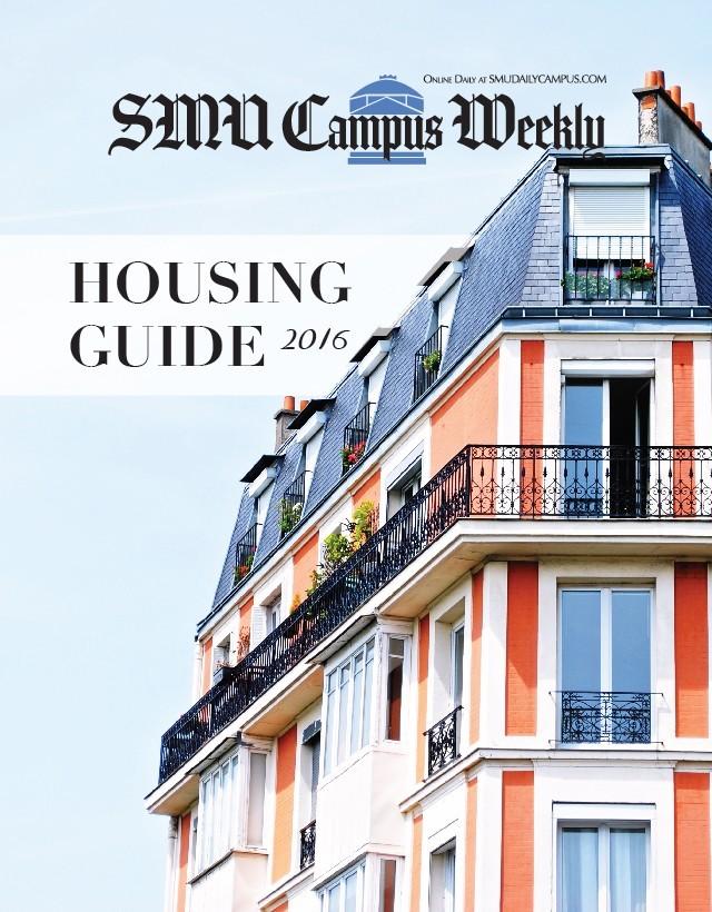 2016 Housing Guide cover