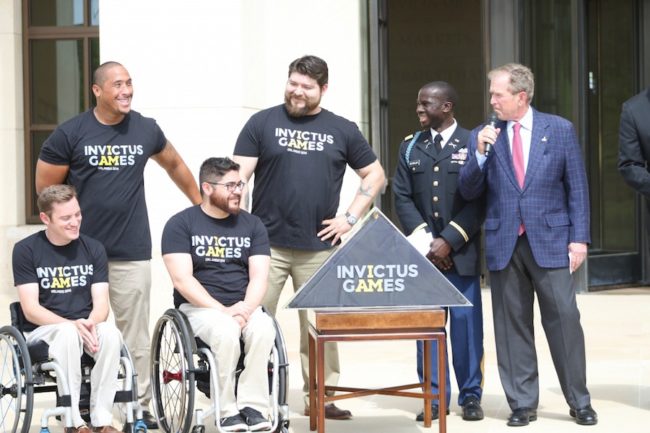 President+George+W.+Bush+dubbed+honorary+chairman+of+the+Invictus+Games