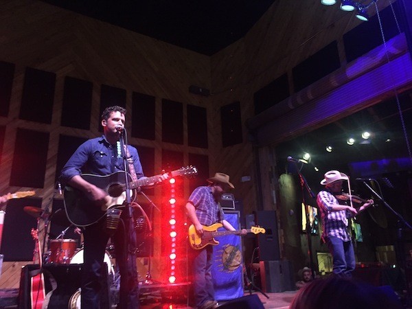 The Turnpike Troubadours performing at the Rustic. Photo credit: Katie Butler