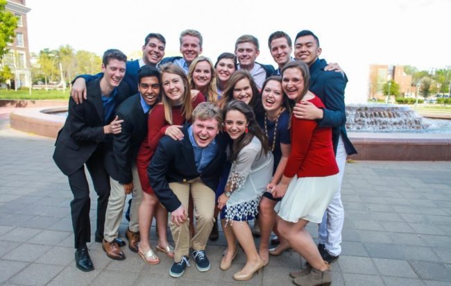 The 2016 Summer Orientation Leaders. Photo credit: Brittany Barker