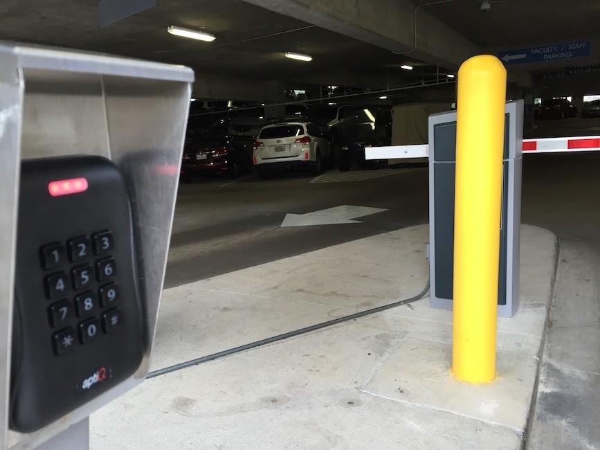 New access readers reduce parking traffic