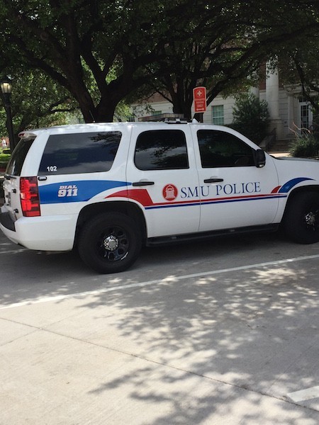 SMU PD hired two new officers this year. Photo credit: Jacqueline Francis