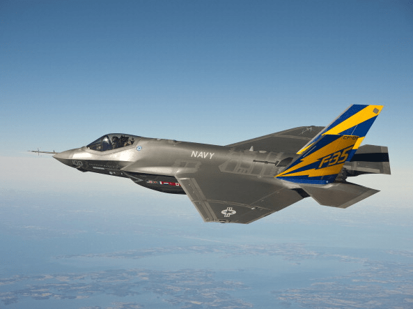 F-35C
Photo from U.S. Navy courtesy of Lockheed Martin Photo credit: Getty Images