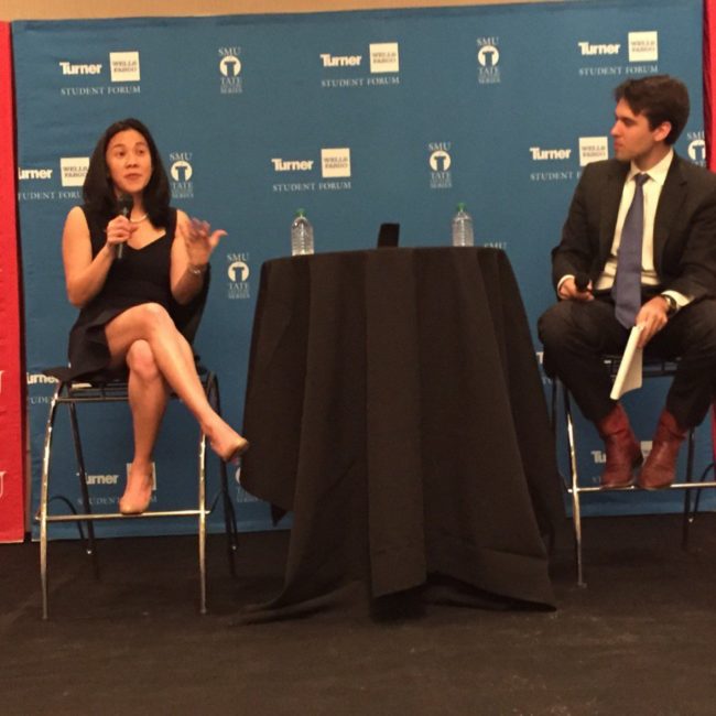 Grit-psychologist Angela Duckworth speaks at Tate Lecture Series