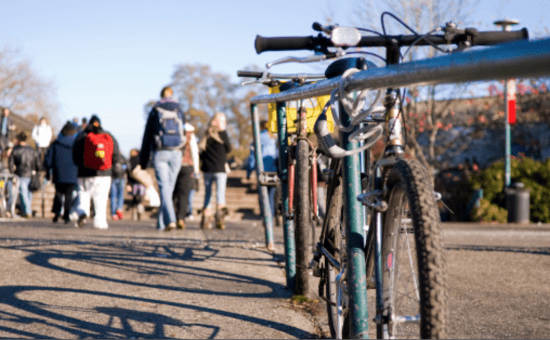 Best way to get around campus: walk, bike or skate?