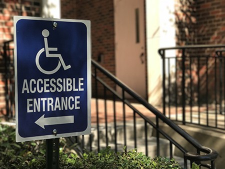 Navigating campus can be challenging for physically disabled
