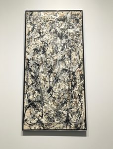 "Cathedral" by Jackson Pollock. Photo credit: Kelly Kolff