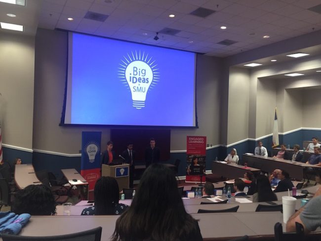 Students pitch idea at annual Big iDeas Pitch Contest Photo credit: Caleb Smith