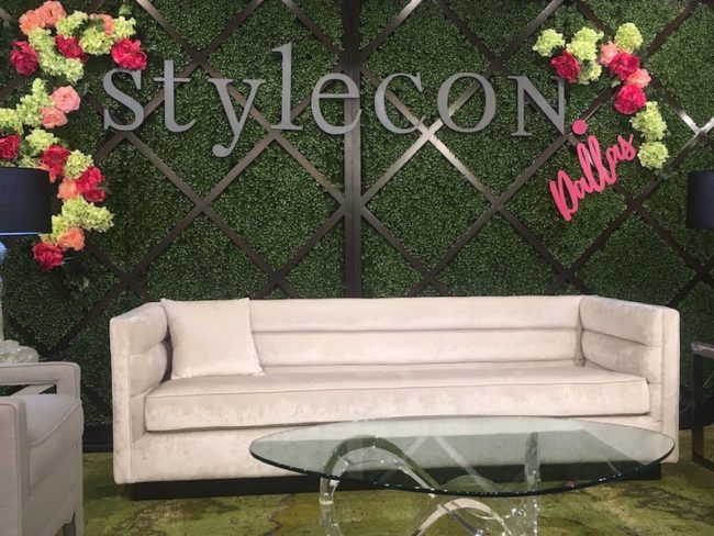 StyleCons infamous floral wall. Photo credit: Madison Plott
