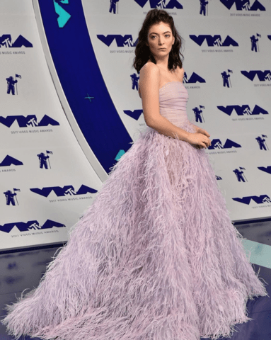 Lorde at the 2017 MTV VMAs Photo credit: Lorde Instagram