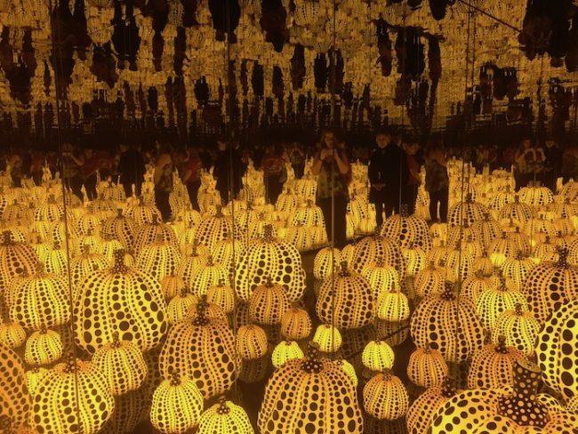 All the Eternal Love I Have for Pumplkins by Yayoi Kusama. Photo credit: Kelly Kolff